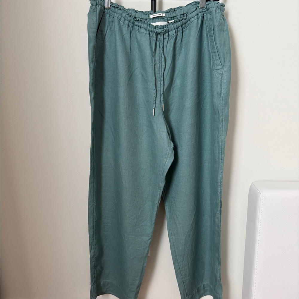 Country Road Drawstring Linen Pants